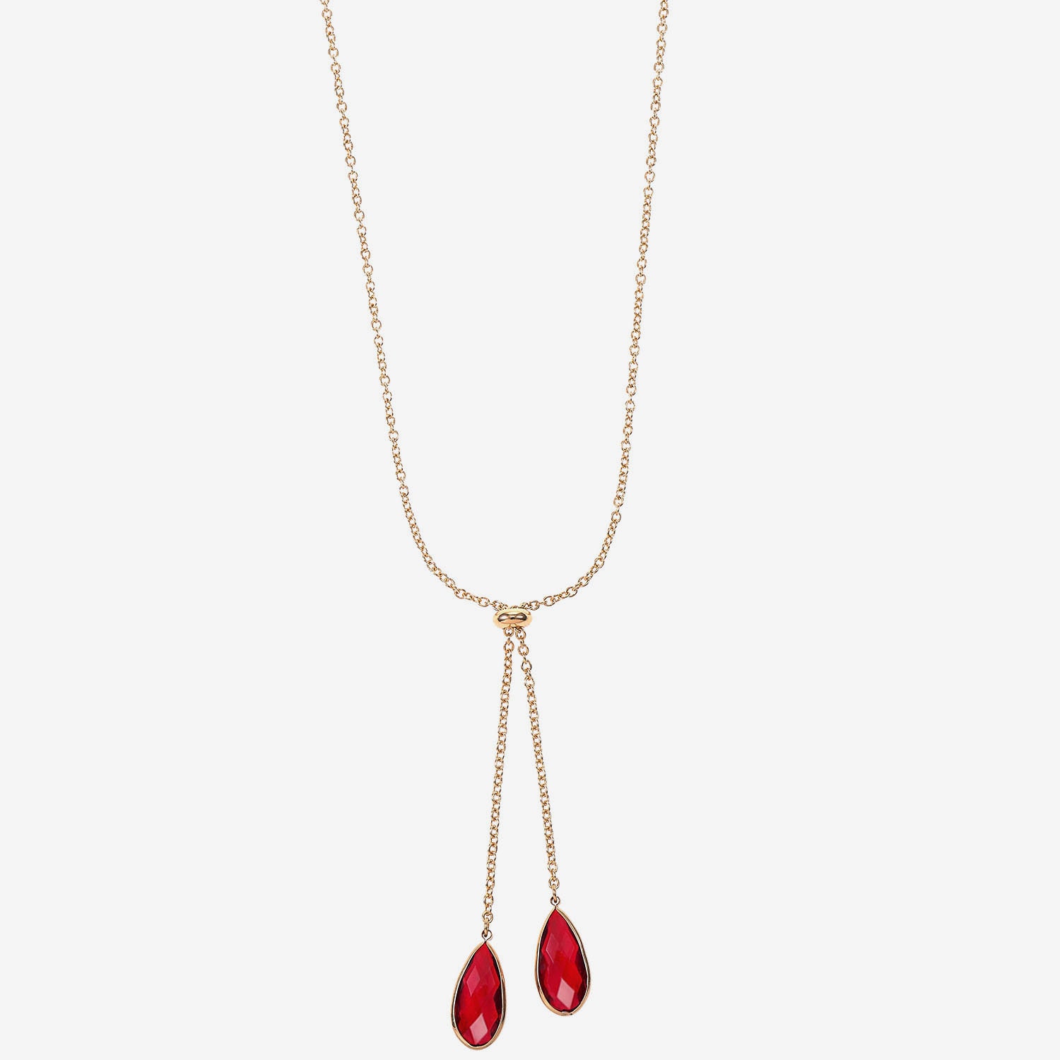 Liz Claiborne Womens Inch Y Necklace