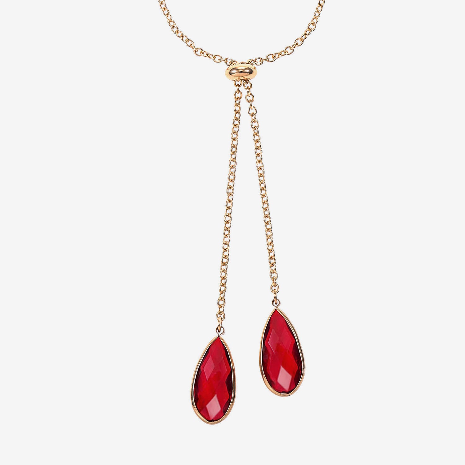 Liz Claiborne Womens Inch Y Necklace