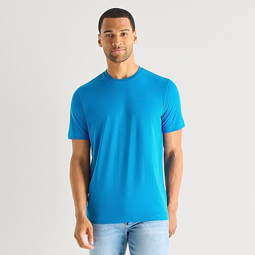 ST. JOHN`S BAY St. John's Bay Super Soft Mens Crew Neck Short Sleeve T-Shirt, Xx-large, Blue