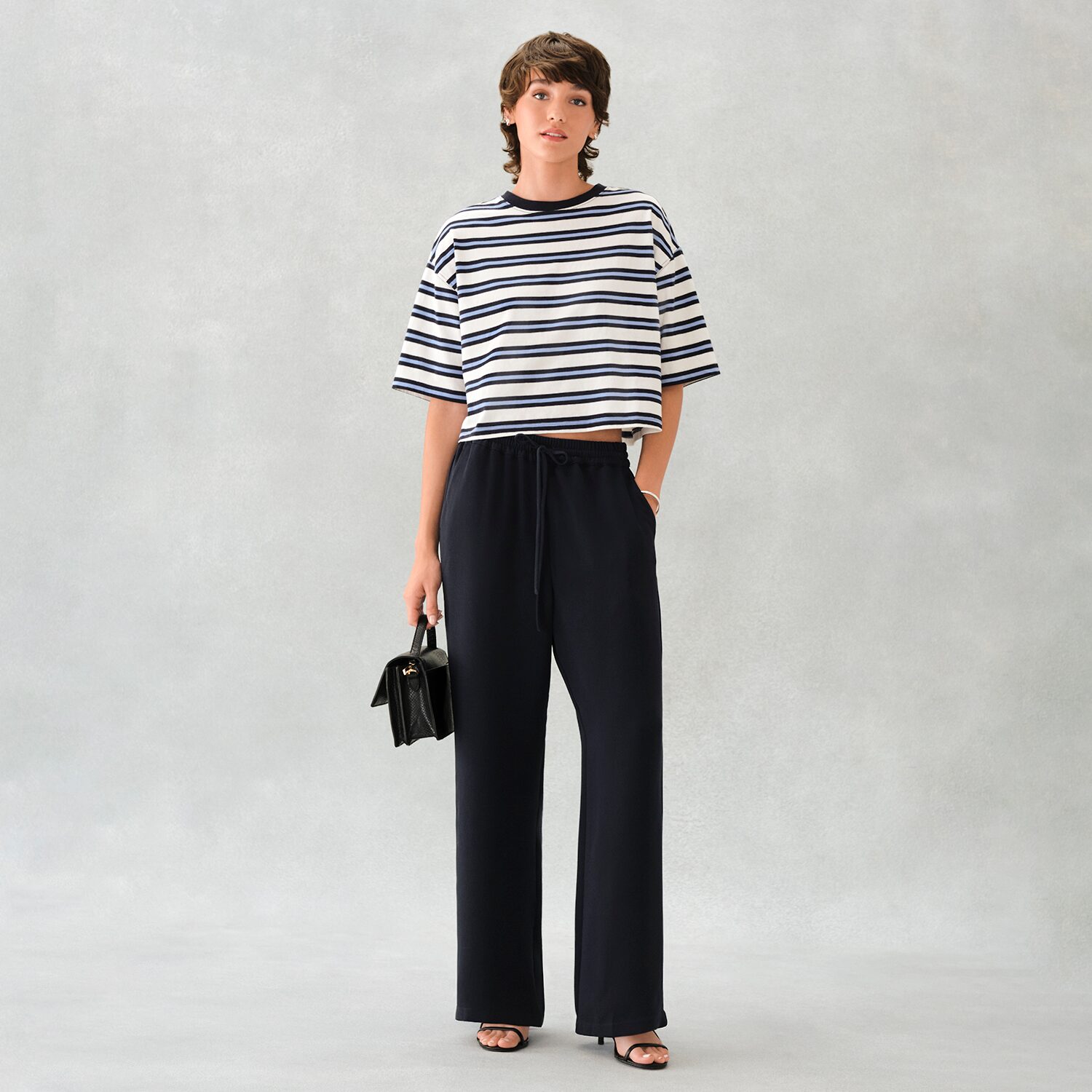 A.N.A Womens Crew Neck Short Sleeve T-Shirt