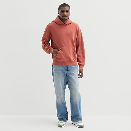 Arizona Mens Long Sleeve Fleece Hoodie