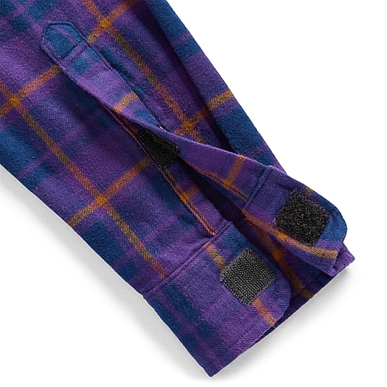 St. John's Bay Dexterity Mens Easy-on + Easy-off Long Sleeve Adaptive Classic Fit Flannel Shirt