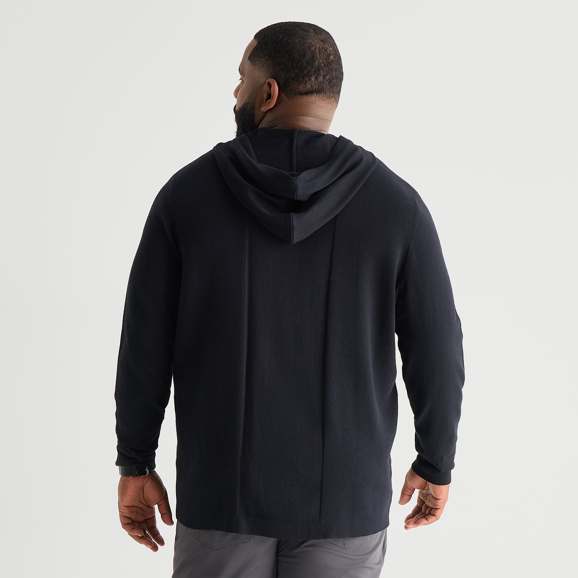Stylus Big and Tall Mens Hooded Long Sleeve Pullover Sweater