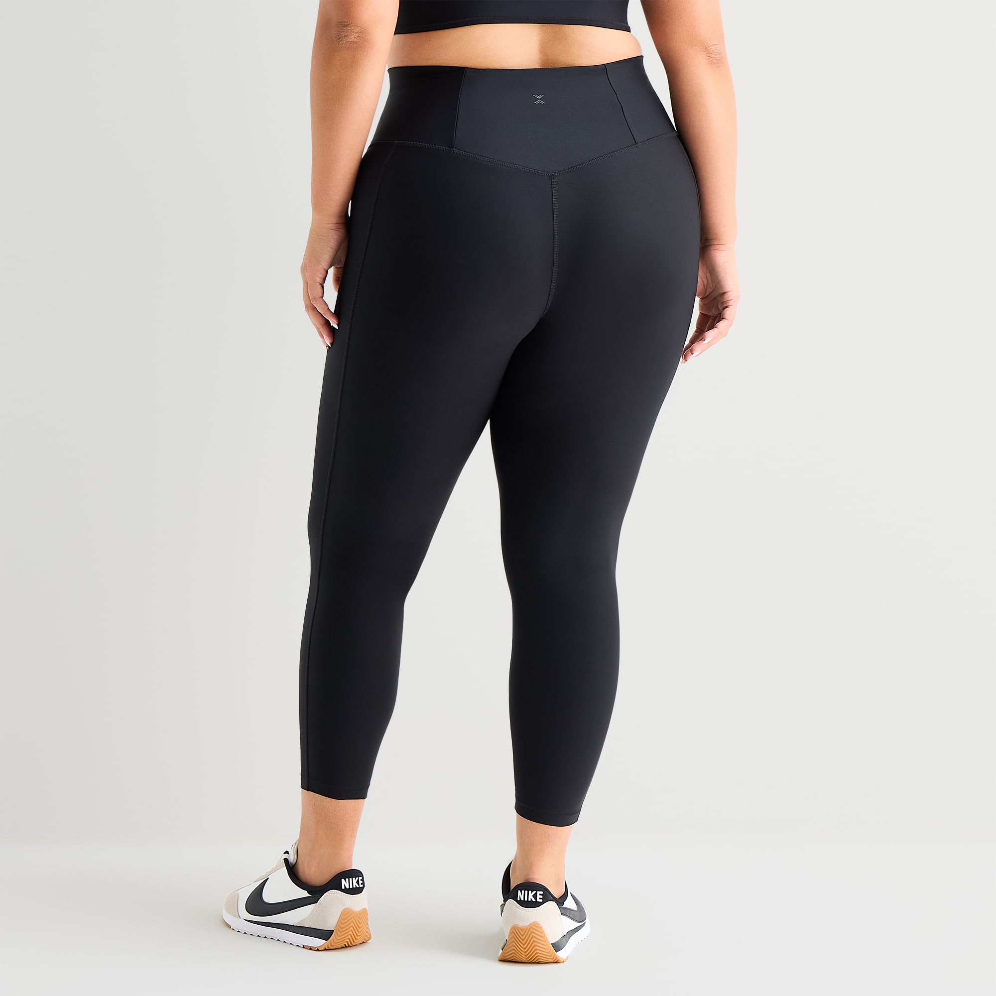 Xersion EverContour+ Womens Quick Dry High Rise 25" Plus 7/8 Ankle Legging