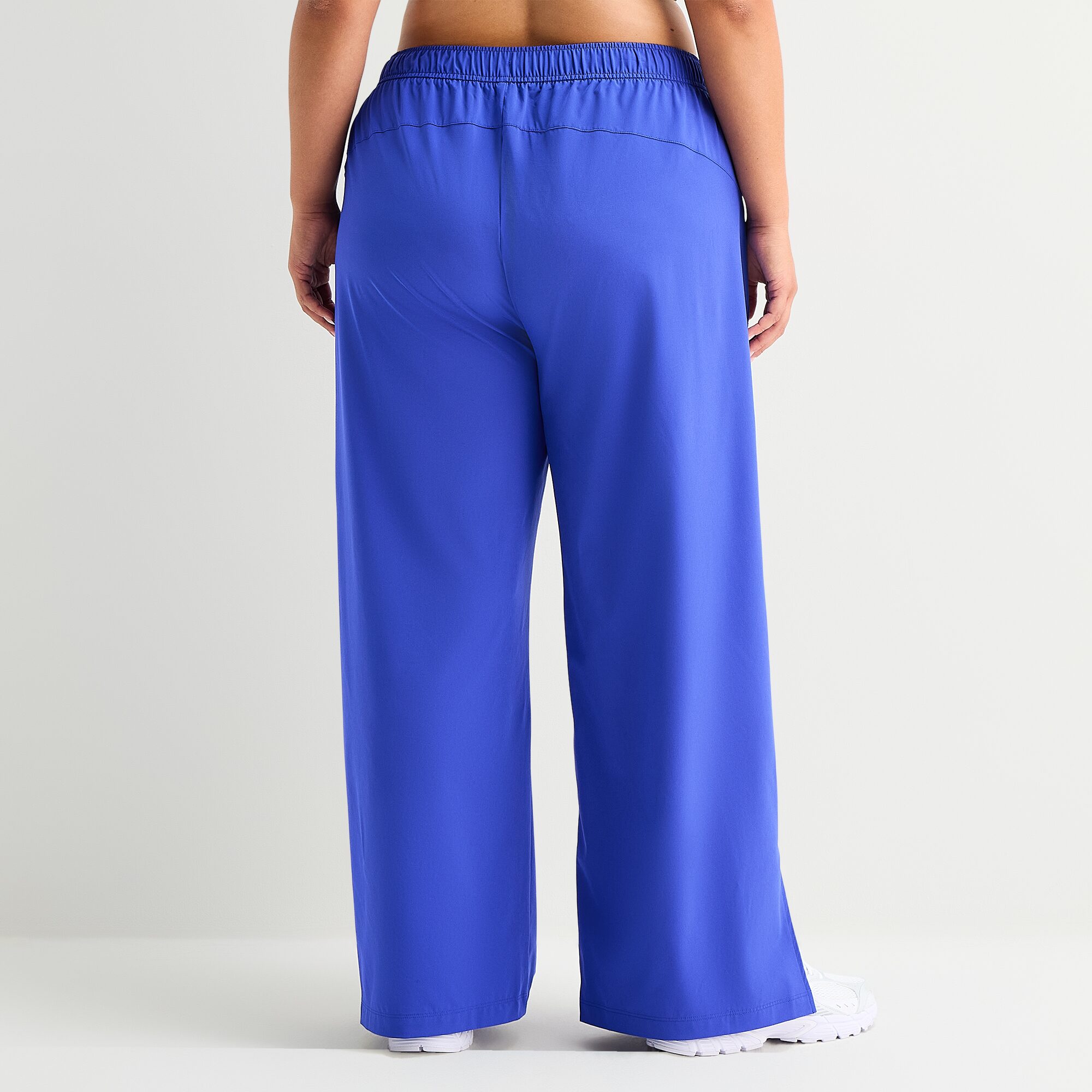 Xersion Womens Wide Leg Mid Rise Regular Fit Plus Track Pant