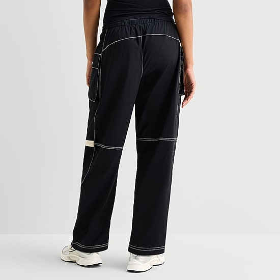 Xersion Womens Straight Mid Rise Regular Fit Track Pant