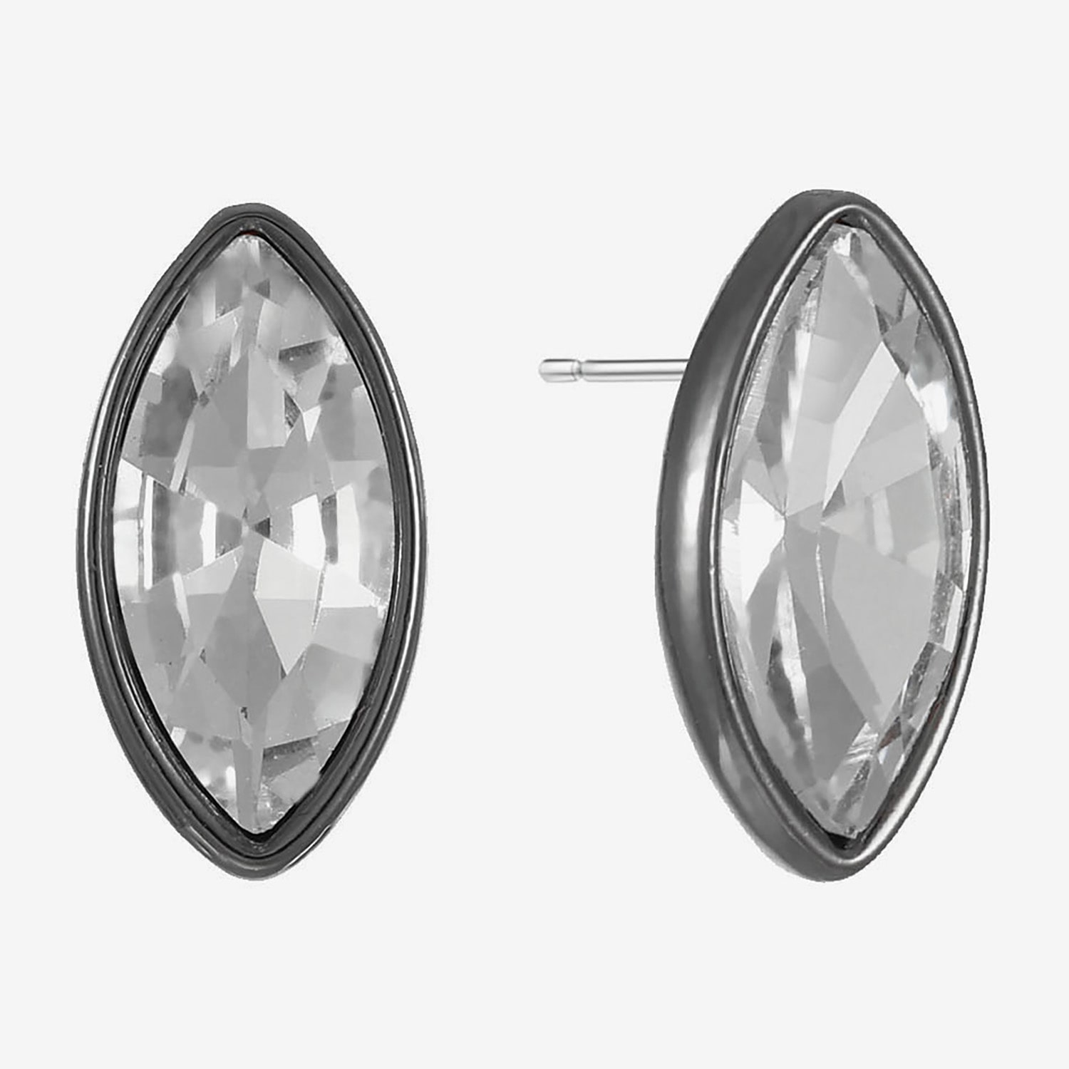 Liz Claiborne Glass 17mm Stud Earrings