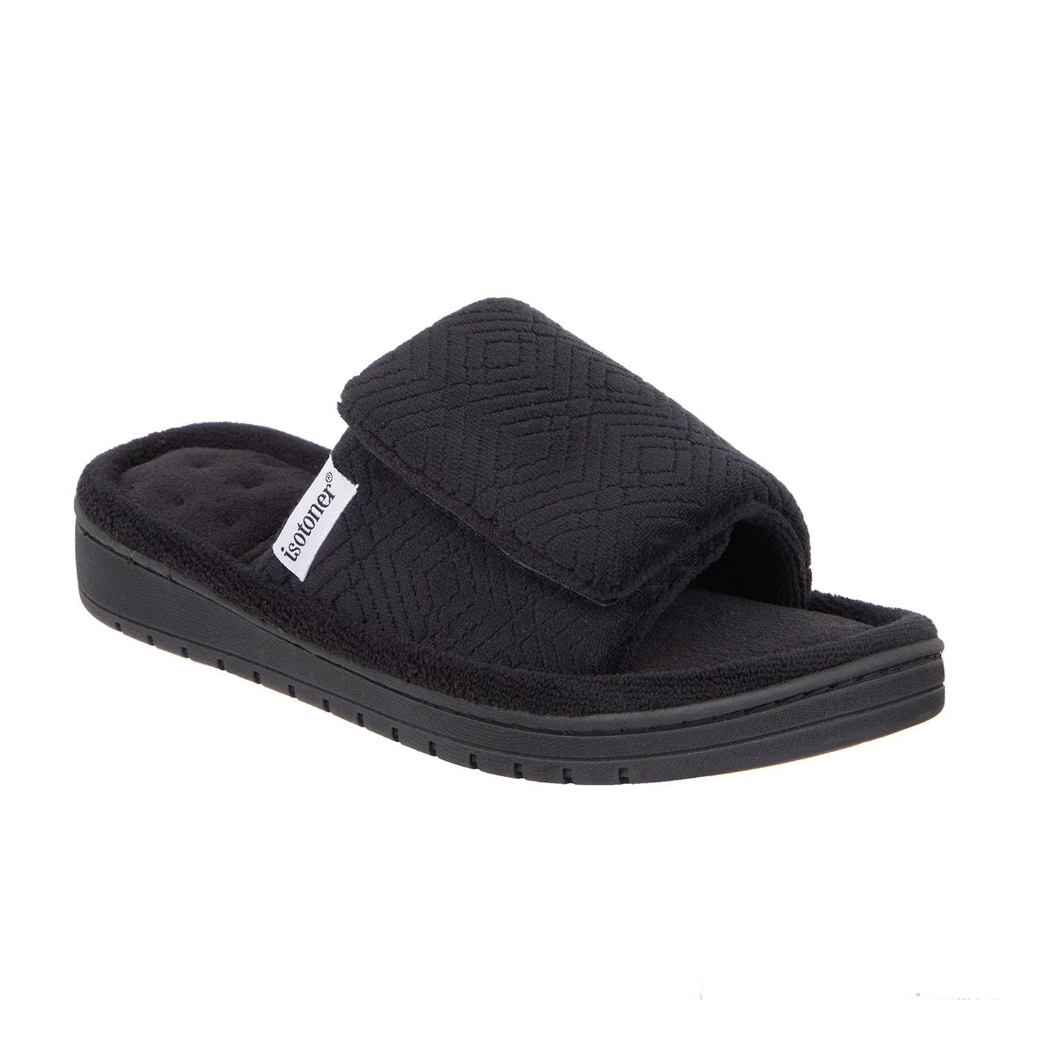 Isotoner Womens Memory Foam Slip-On Slippers