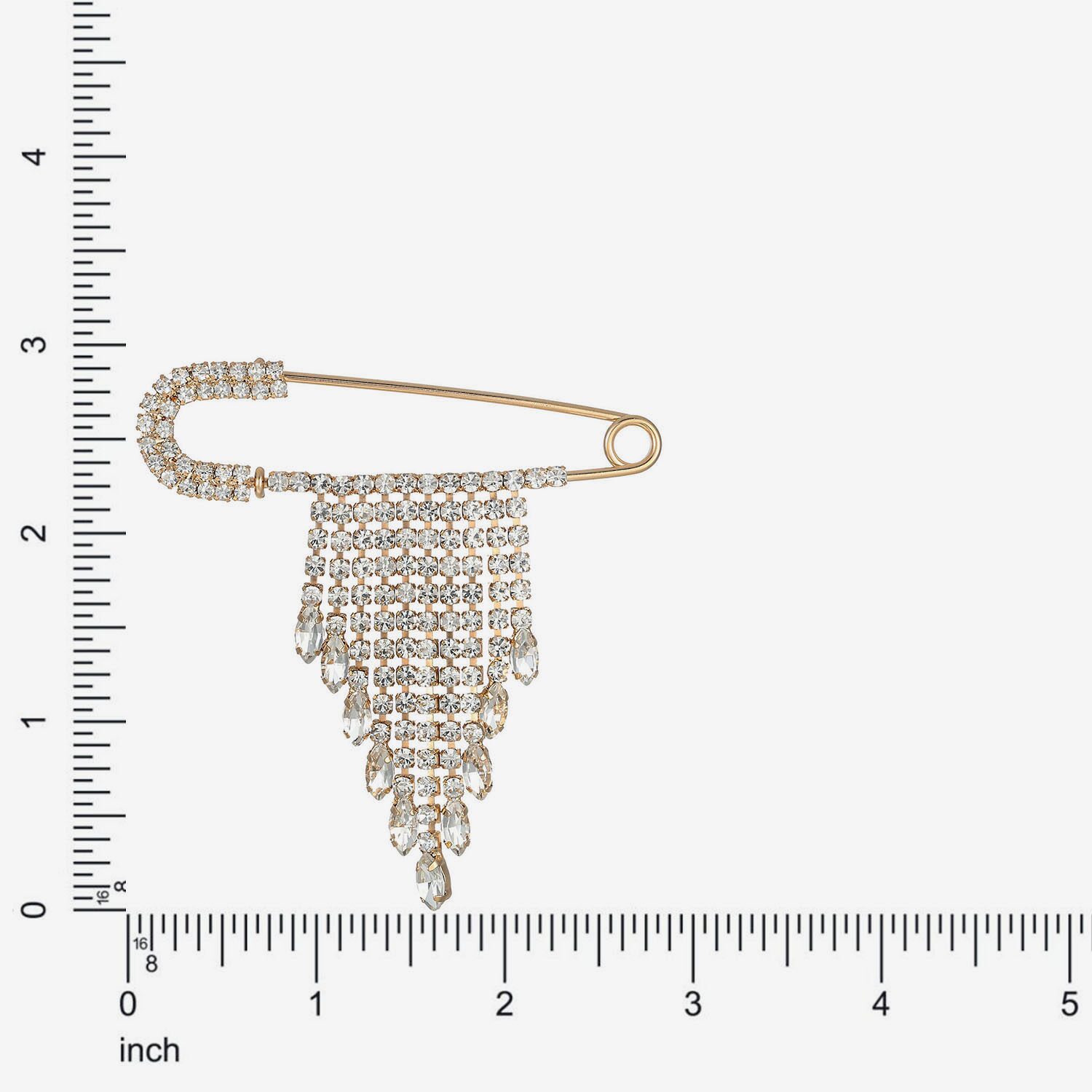 Bijoux Bar Glass Pin