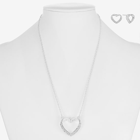 Liz Claiborne Womens Glass Hypoallergenic 3-pc. Necklace Set
