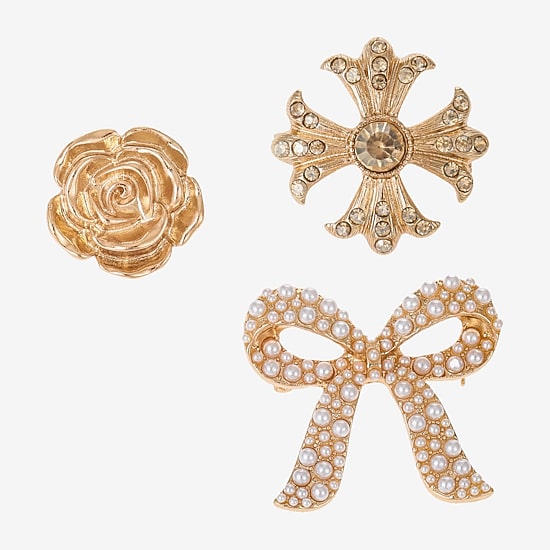 Bijoux Bar Glass Pin