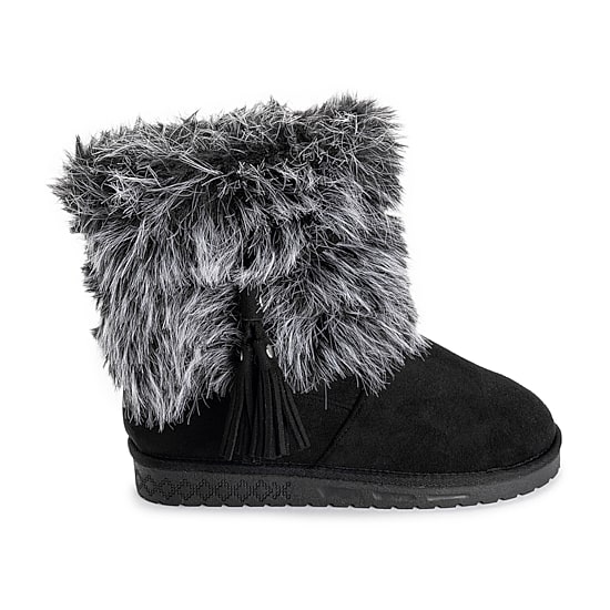 Muk Luks Womens Women'S Ml Footwear Water Resistant Slip Resistant Faux Fur Lined Flat Heel Winter Boots