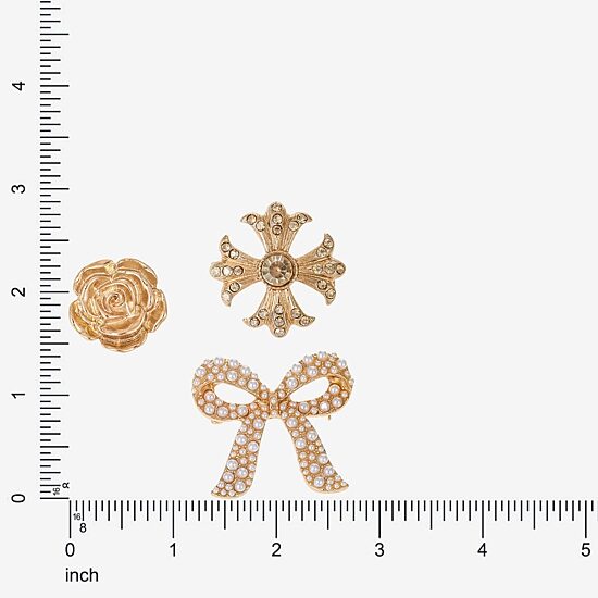 Bijoux Bar Glass Pin