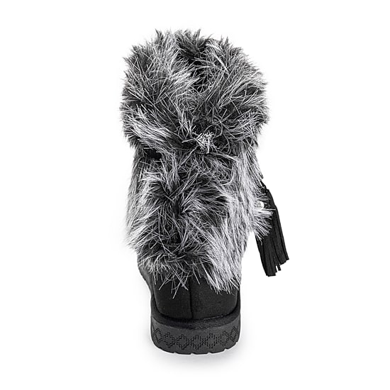Muk Luks Womens Women'S Ml Footwear Water Resistant Slip Resistant Faux Fur Lined Flat Heel Winter Boots