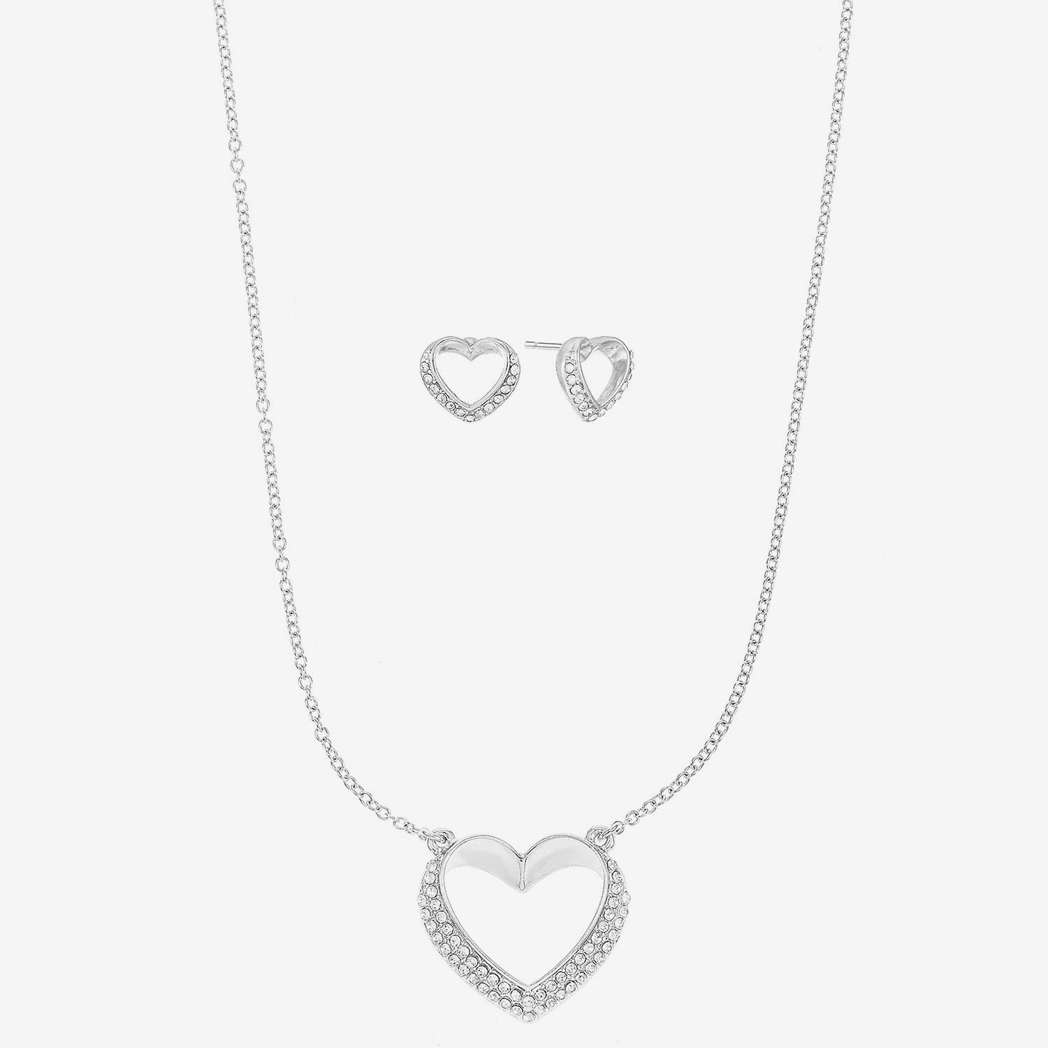Liz Claiborne Womens Glass Hypoallergenic 3-pc. Necklace Set