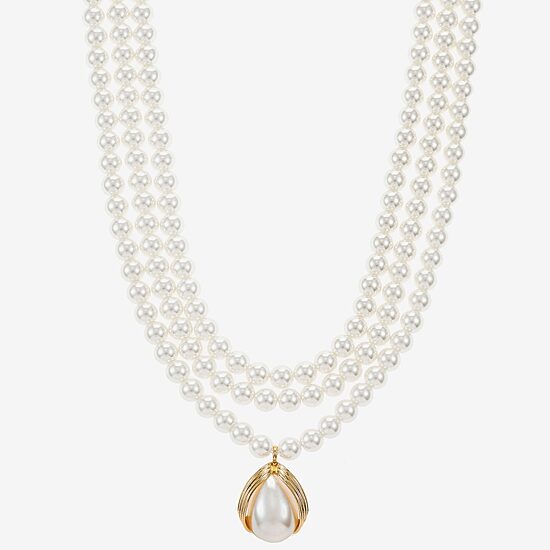 Bijoux Bar Womens 16 Inch Strand Necklace
