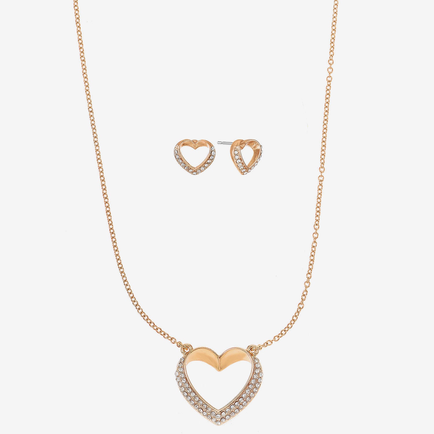 Liz Claiborne Womens Glass Hypoallergenic 3-pc. Necklace Set