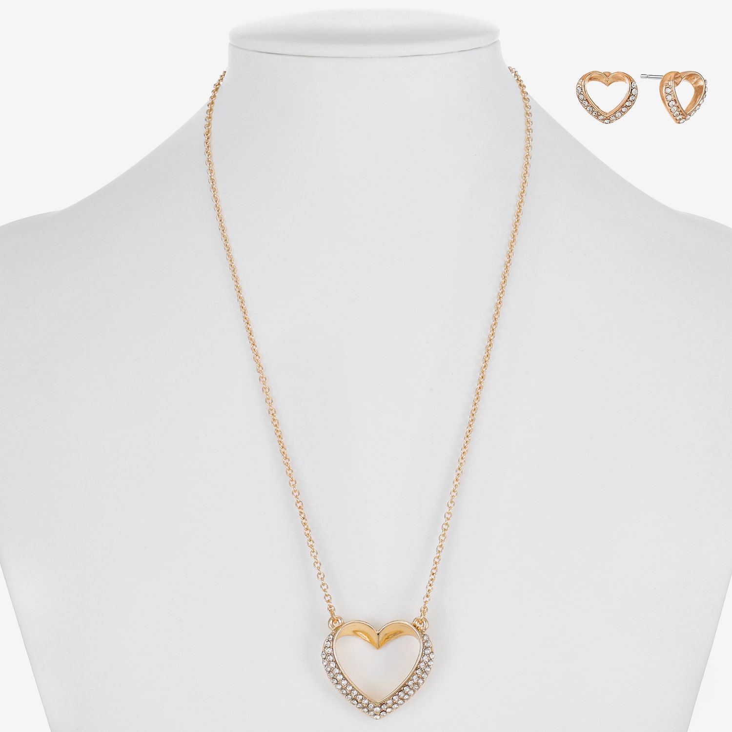 Liz Claiborne Womens Glass Hypoallergenic 3-pc. Necklace Set