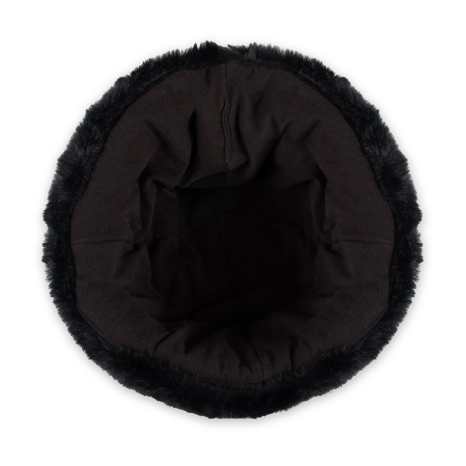 Isotoner Microsuede W/Fur Mens Beanie