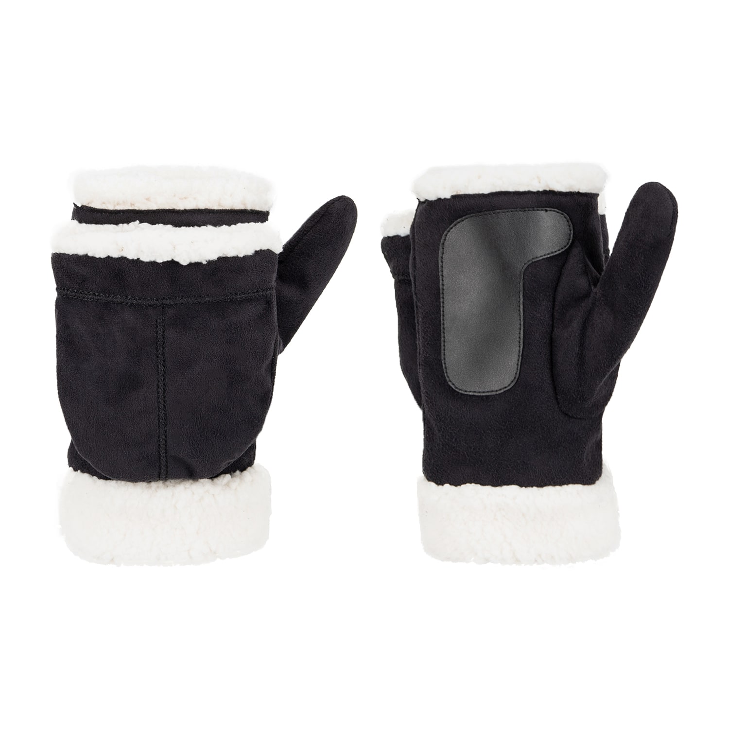 Isotoner Microsuede Flip Mittens