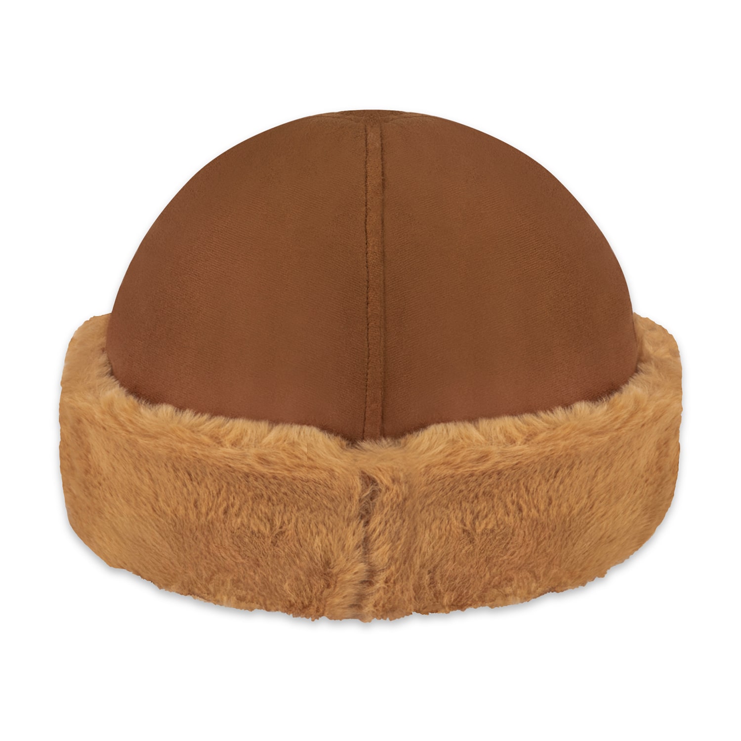 Isotoner Microsuede Faux Fur Cuff Womens Beanie