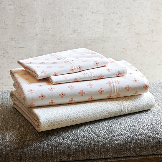 W by Wamsutta Brushed Percale 325tc Sheet Set