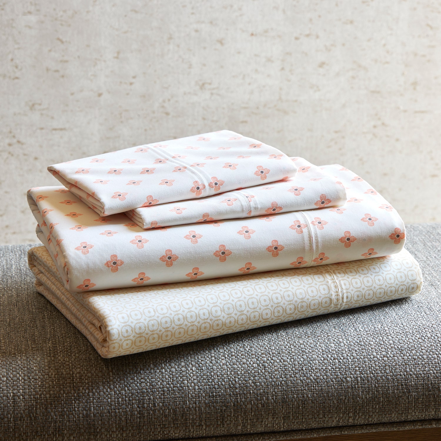 W by Wamsutta Brushed Percale 325tc Sheet Set