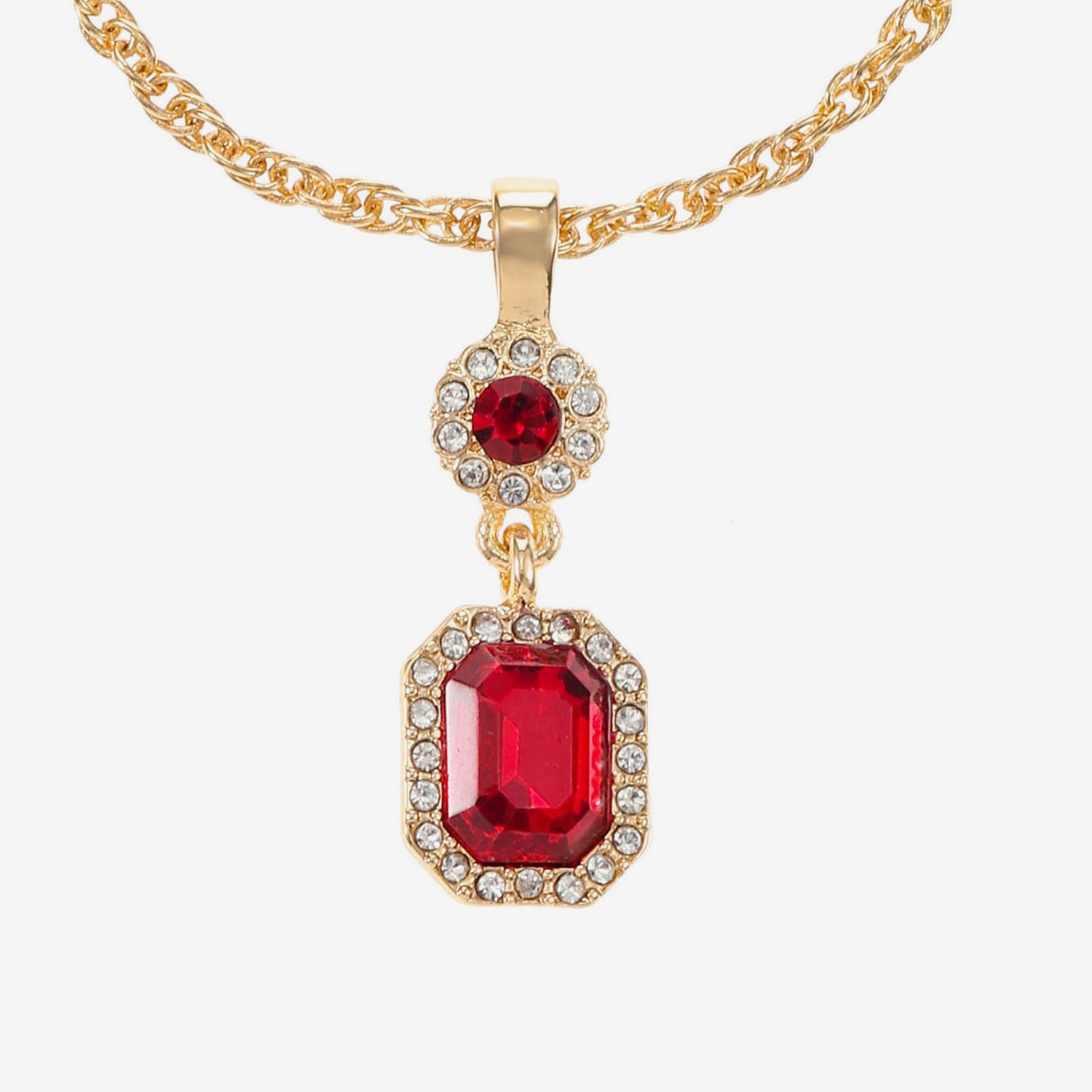 Monet Jewelry Womens Glass 2-pc. Jewelry Set