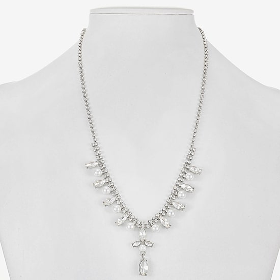 Monet Jewelry Womens 17 Inch Collar Necklace