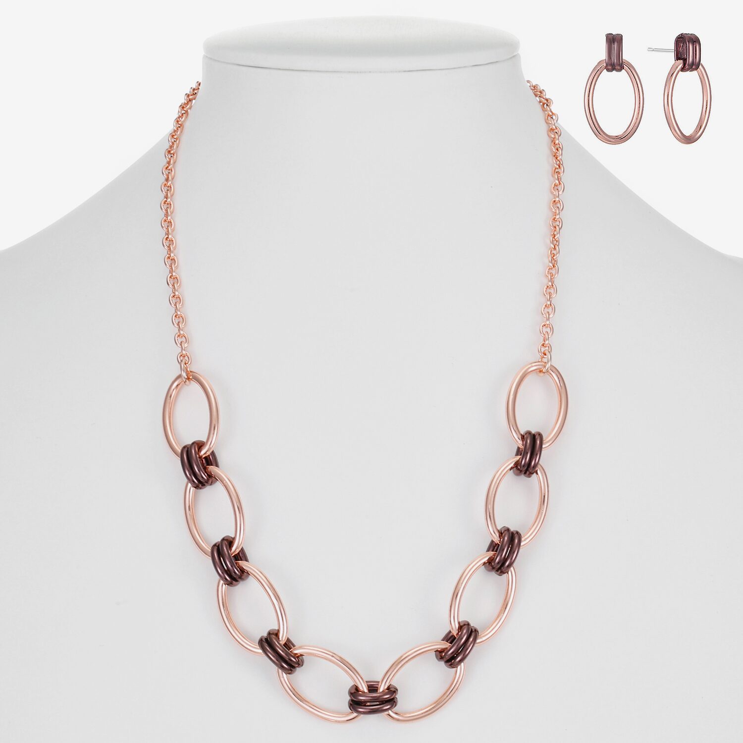 Liz Claiborne Womens Hypoallergenic 2-pc. Necklace Set