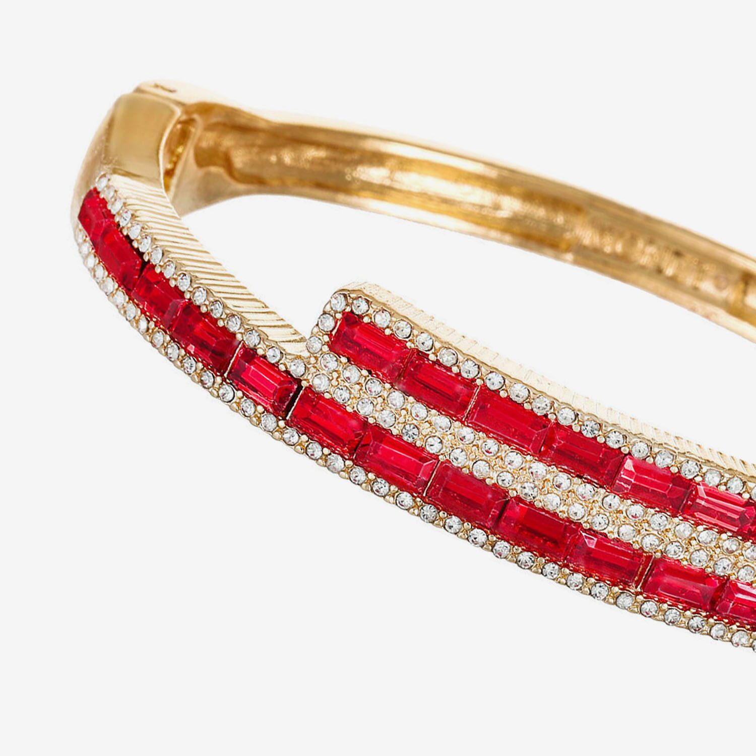 Monet Jewelry Womens Glass Bangle Bracelet