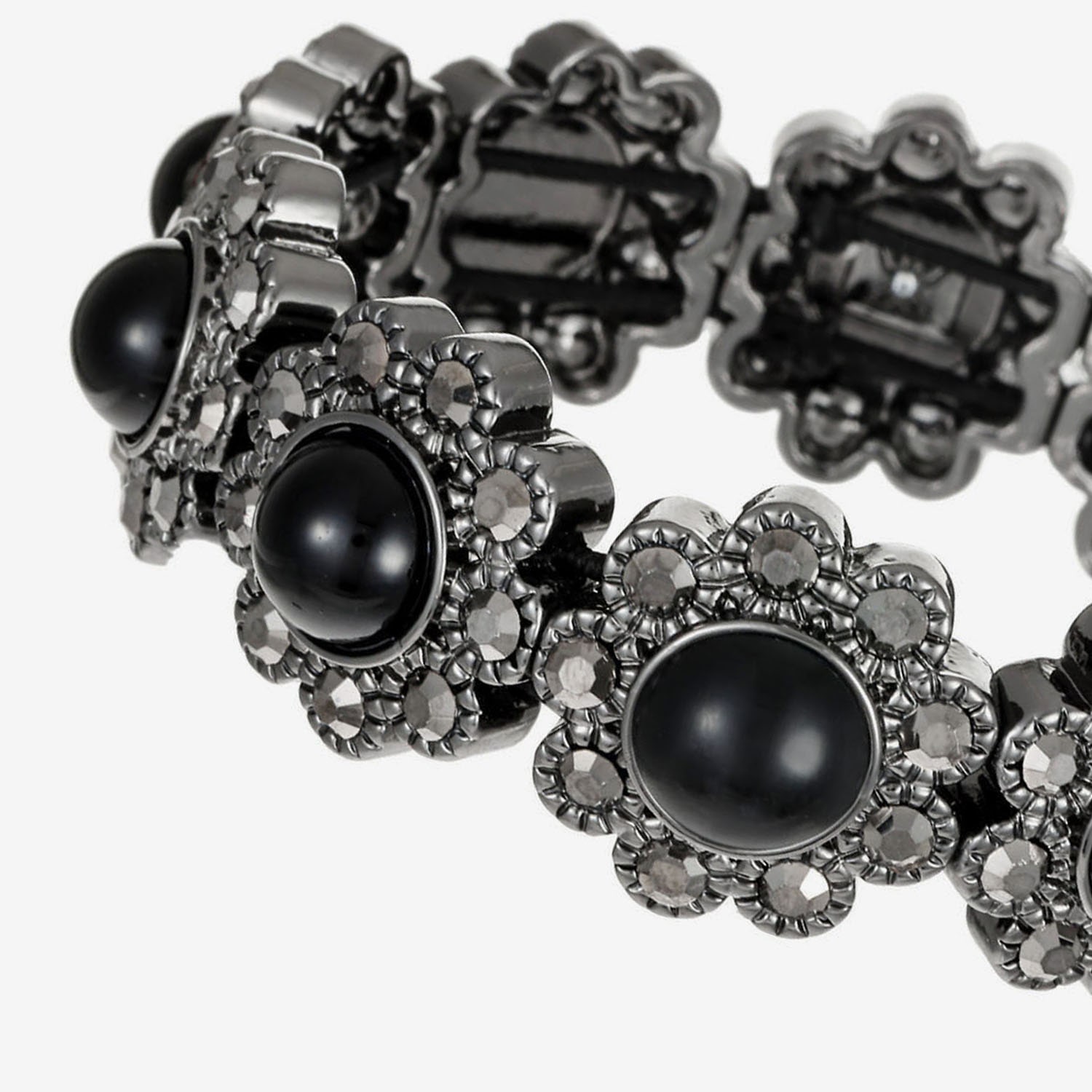 Liz Claiborne Womens Glass Stretch Bracelet