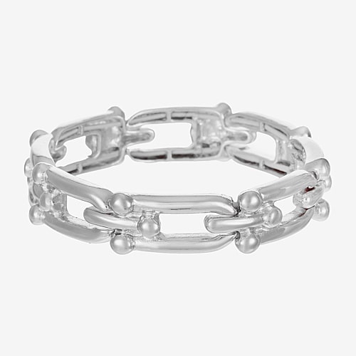 Liz Claiborne Womens Link Bracelet In Silver