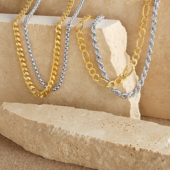 Made in Italy Unisex Adult Sterling Silver 22 Inch Box Chain Necklace