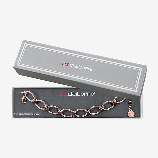 Liz Claiborne Womens Chain Bracelet
