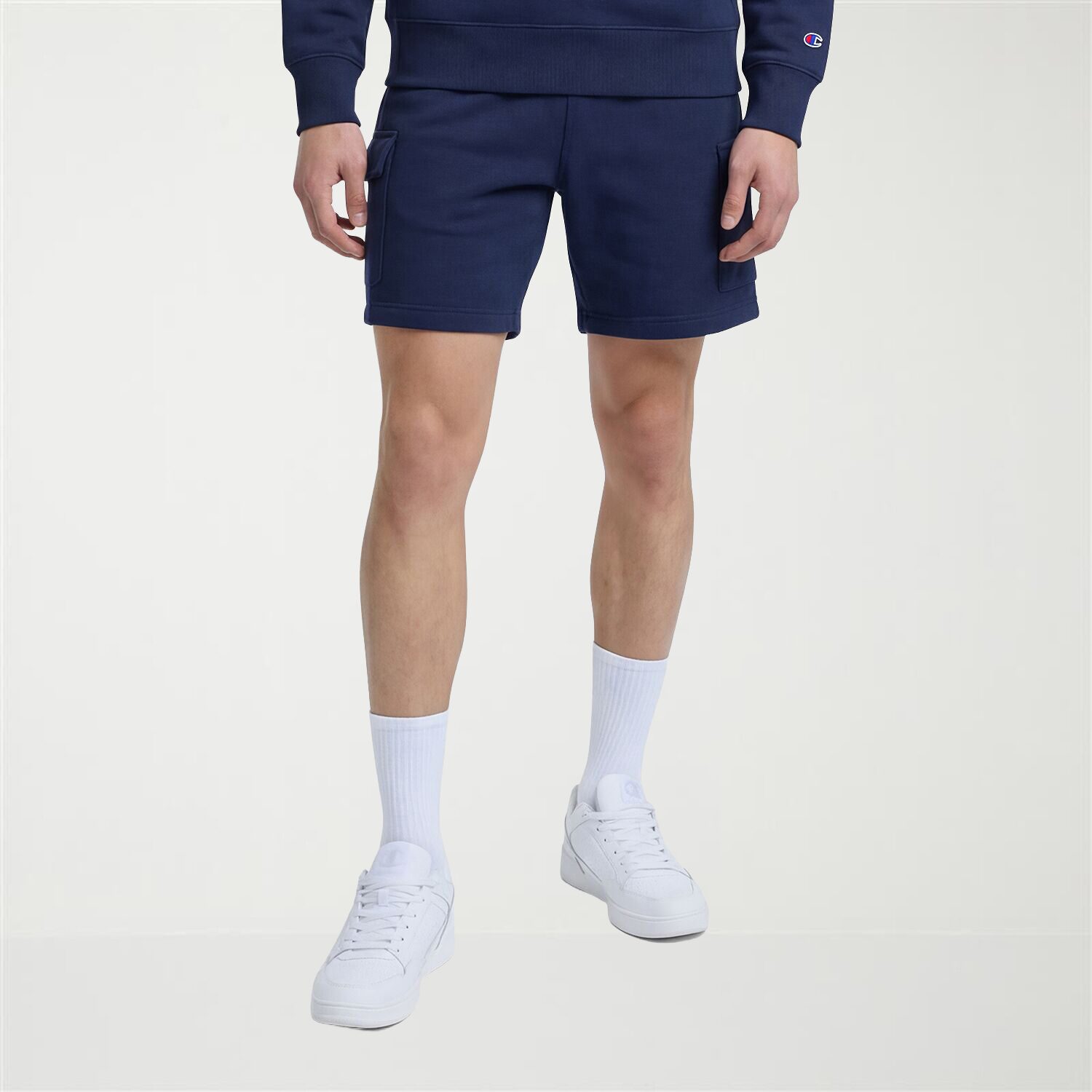 Champion Mens 8" Mid Rise Workout Shorts