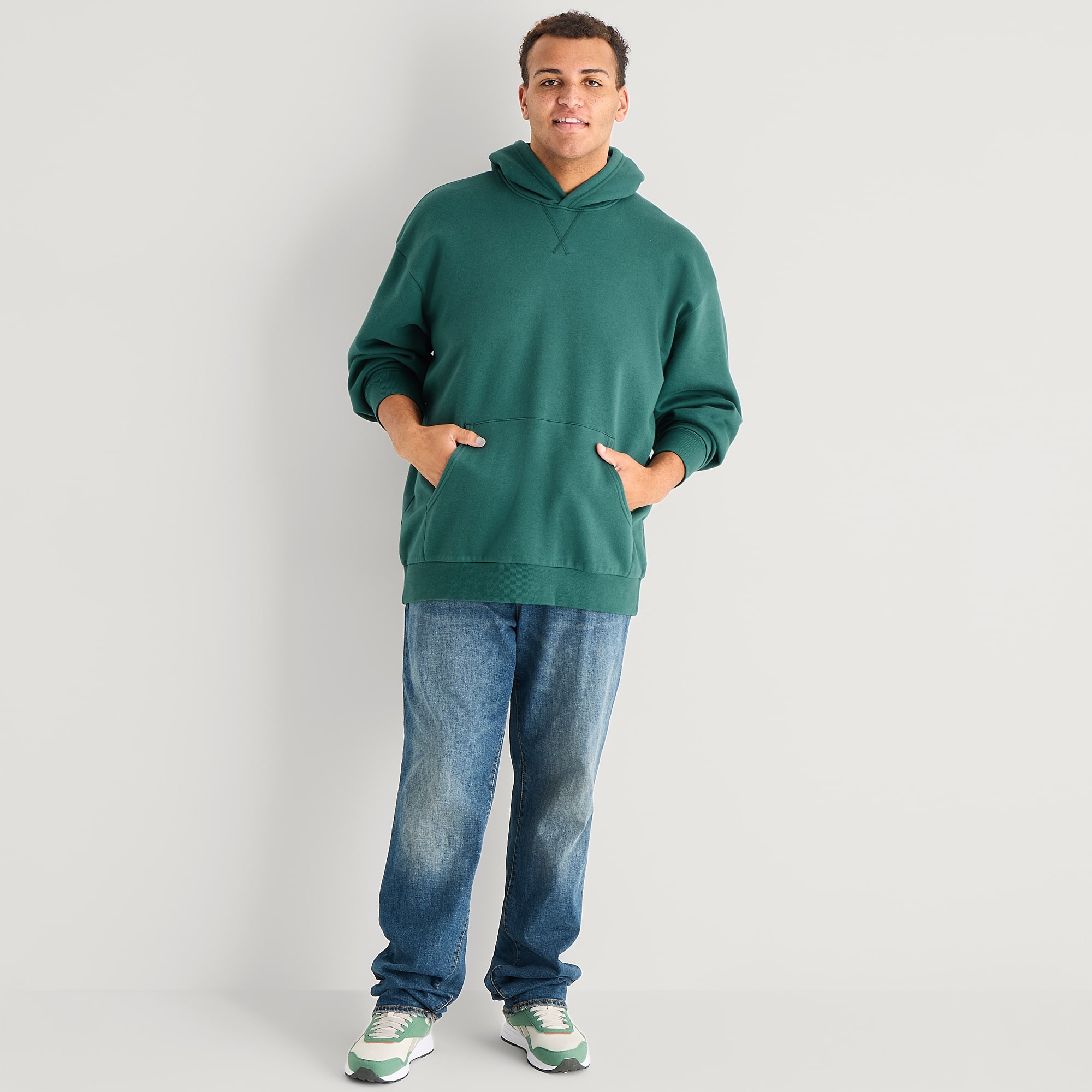 Arizona Mens Long Sleeve Big and Tall Hoodie