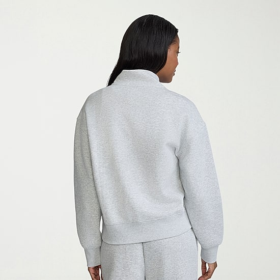 Champion Womens Mock Neck Long Sleeve Active Quarter-Zip Pullover
