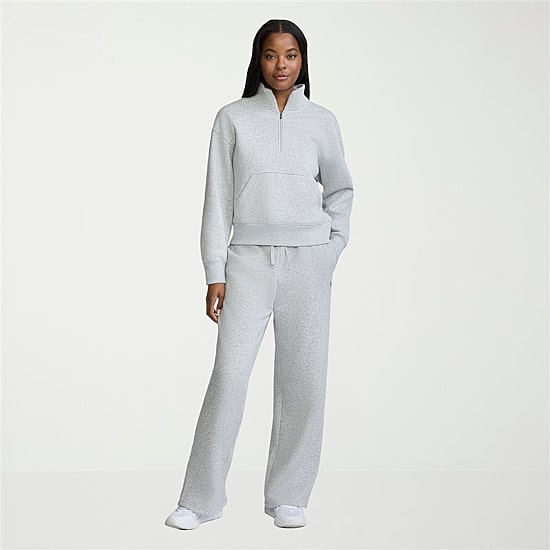 Champion Womens Mock Neck Long Sleeve Active Quarter-Zip Pullover