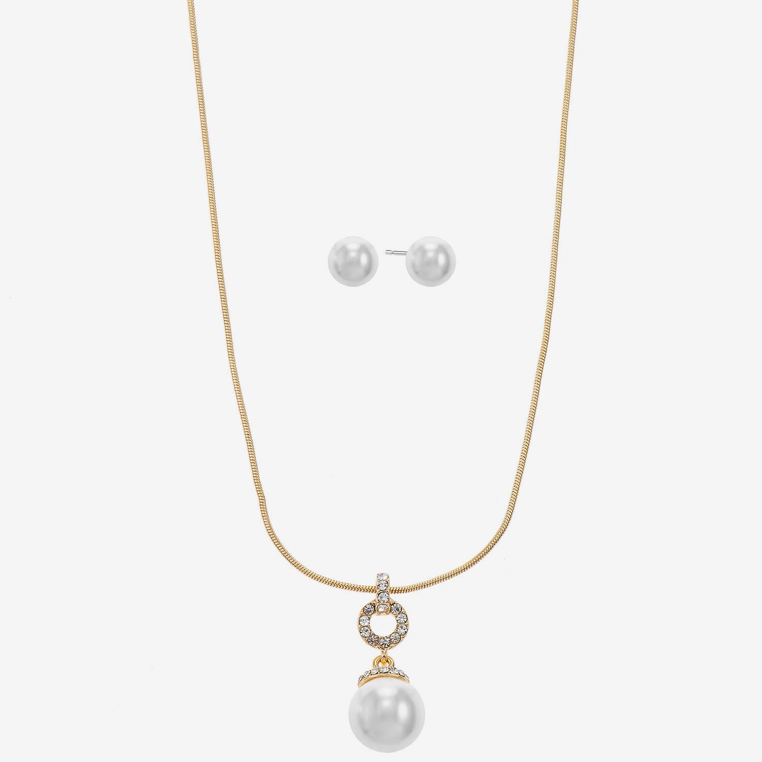 Liz Claiborne Womens Glass Hypoallergenic -pc. Necklace Set