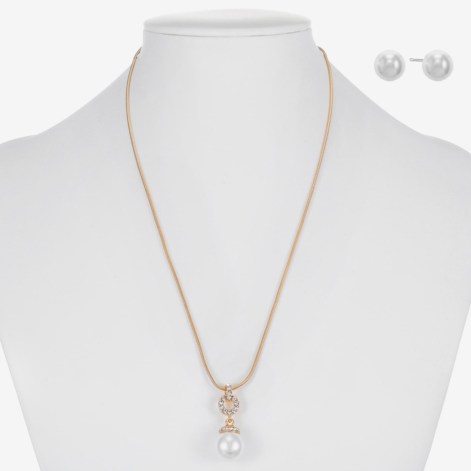 Liz Claiborne Womens Glass Hypoallergenic -pc. Necklace Set