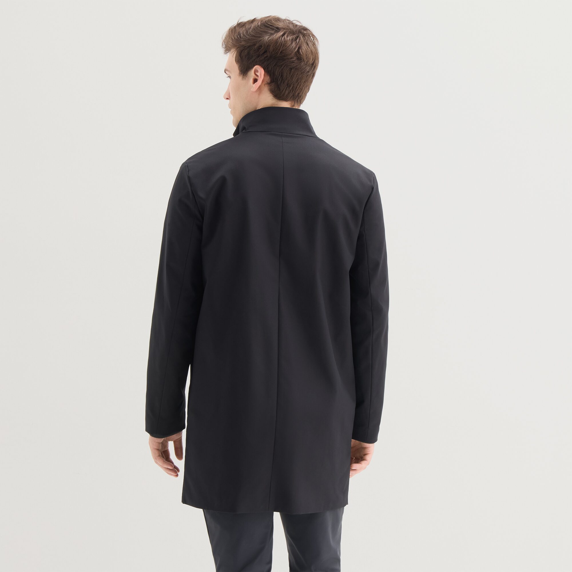 Stylus Mens Midweight Trench Coat