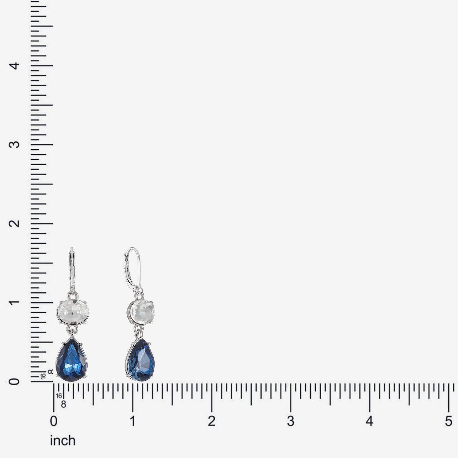 Monet Jewelry Womens Glass Drop Earrings