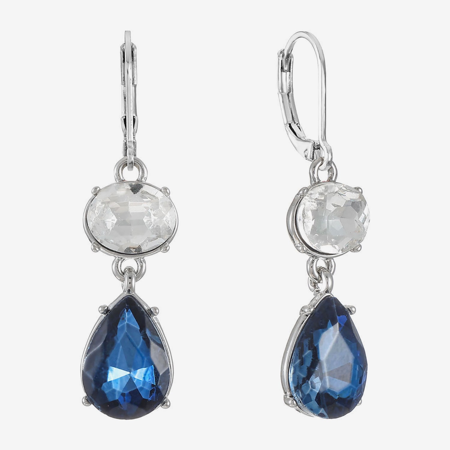 Monet Jewelry Womens Glass Drop Earrings