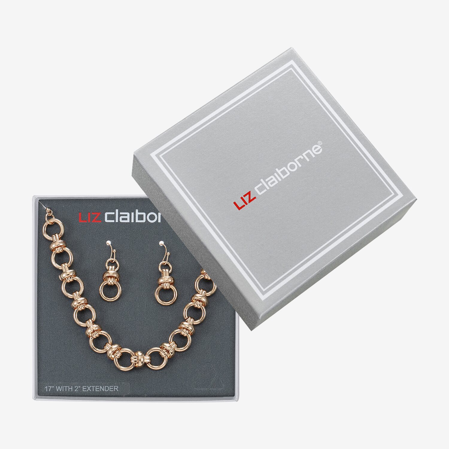 Liz Claiborne Womens 2-pc. Necklace Set
