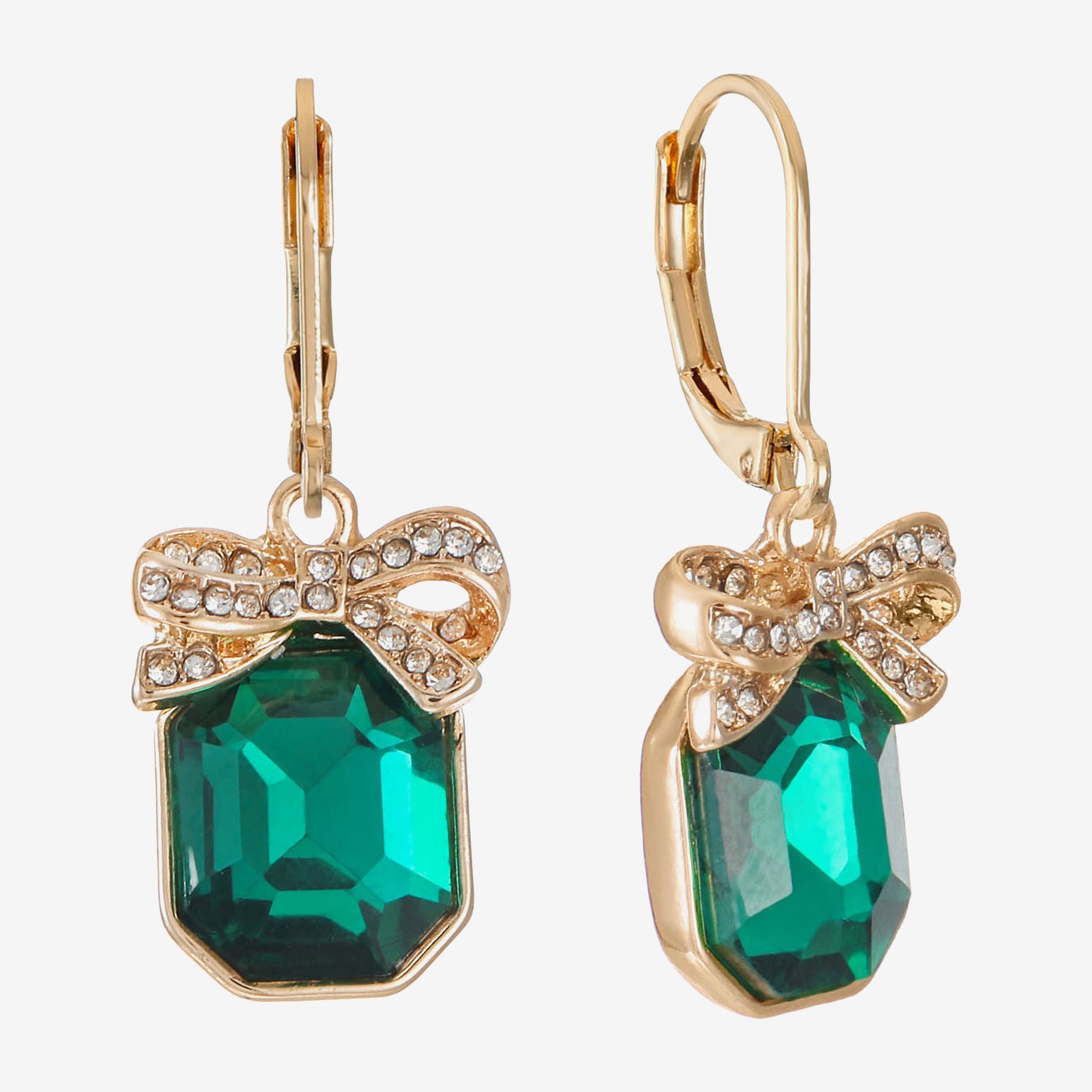 Monet Jewelry Womens Glass Drop Earrings