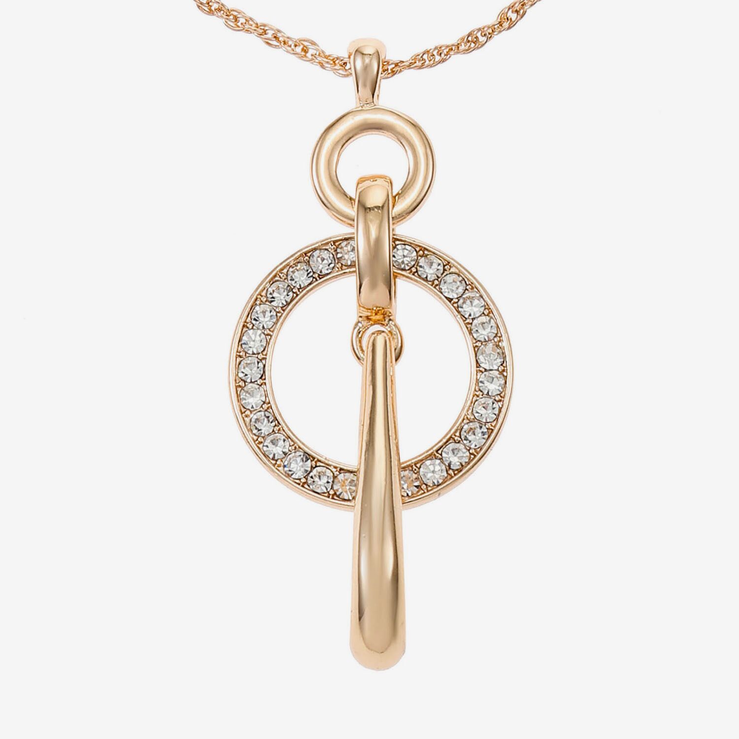 Liz Claiborne Womens Glass Hypoallergenic 3-pc. Necklace Set