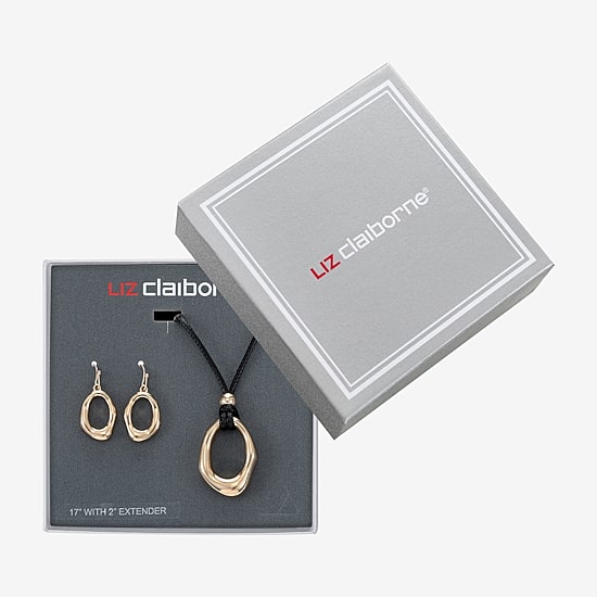 Liz Claiborne Womens 2-pc. Necklace Set
