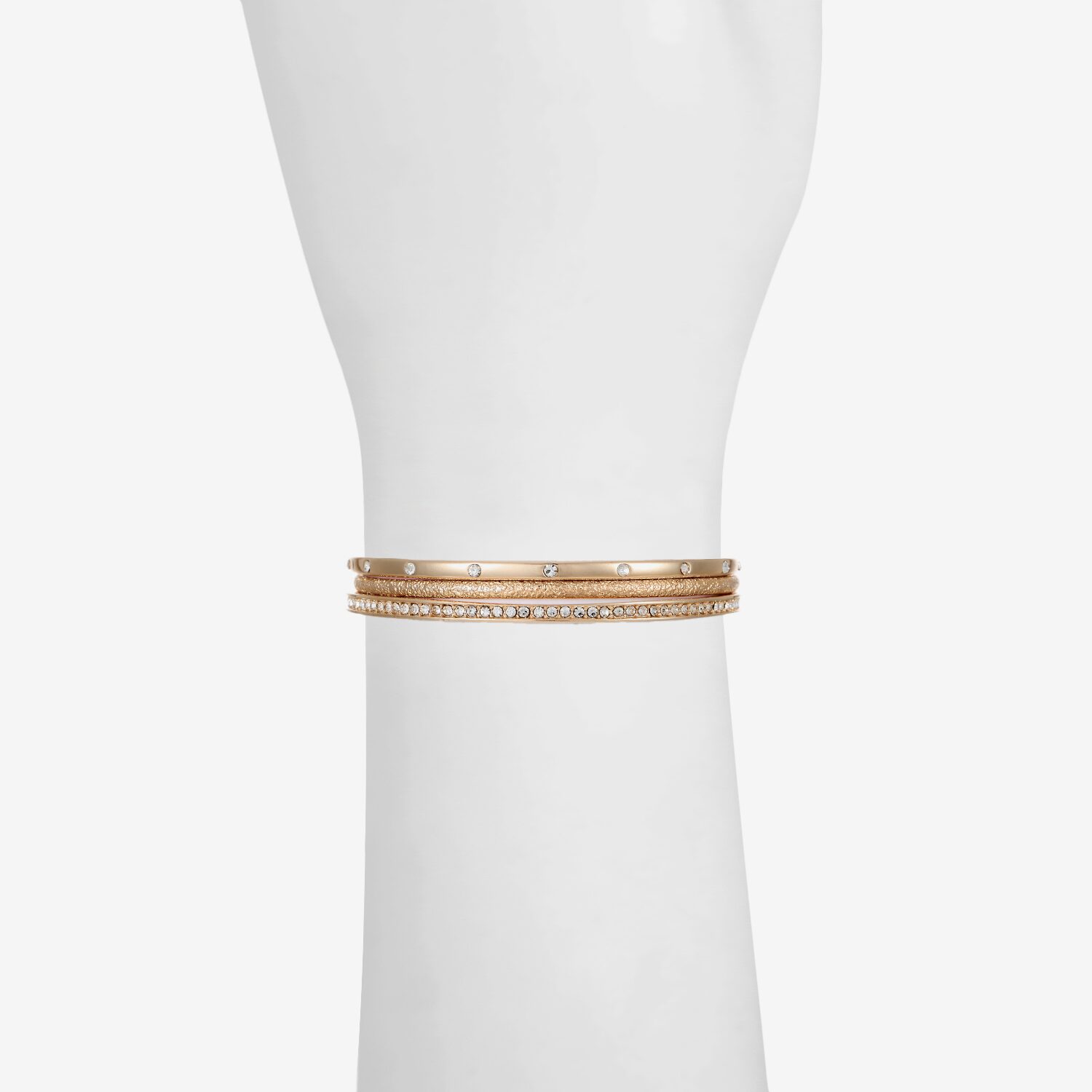 Liz Claiborne Womens Glass Bangle Bracelet