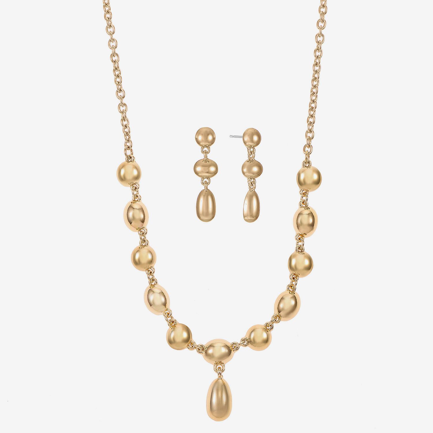 Liz Claiborne Womens 2-pc. Necklace Set